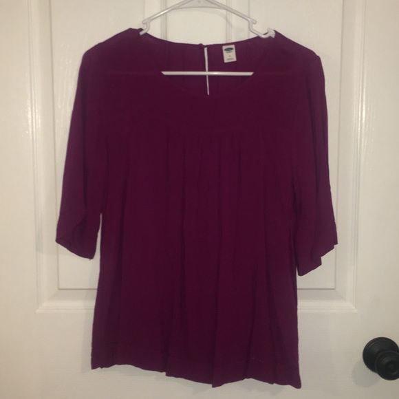 Magenta blouse - Picture 1 of 5
